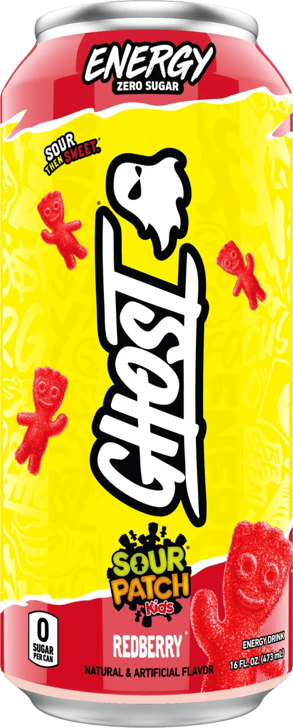 GHOST Energy Sour Patch Kids Red Berry