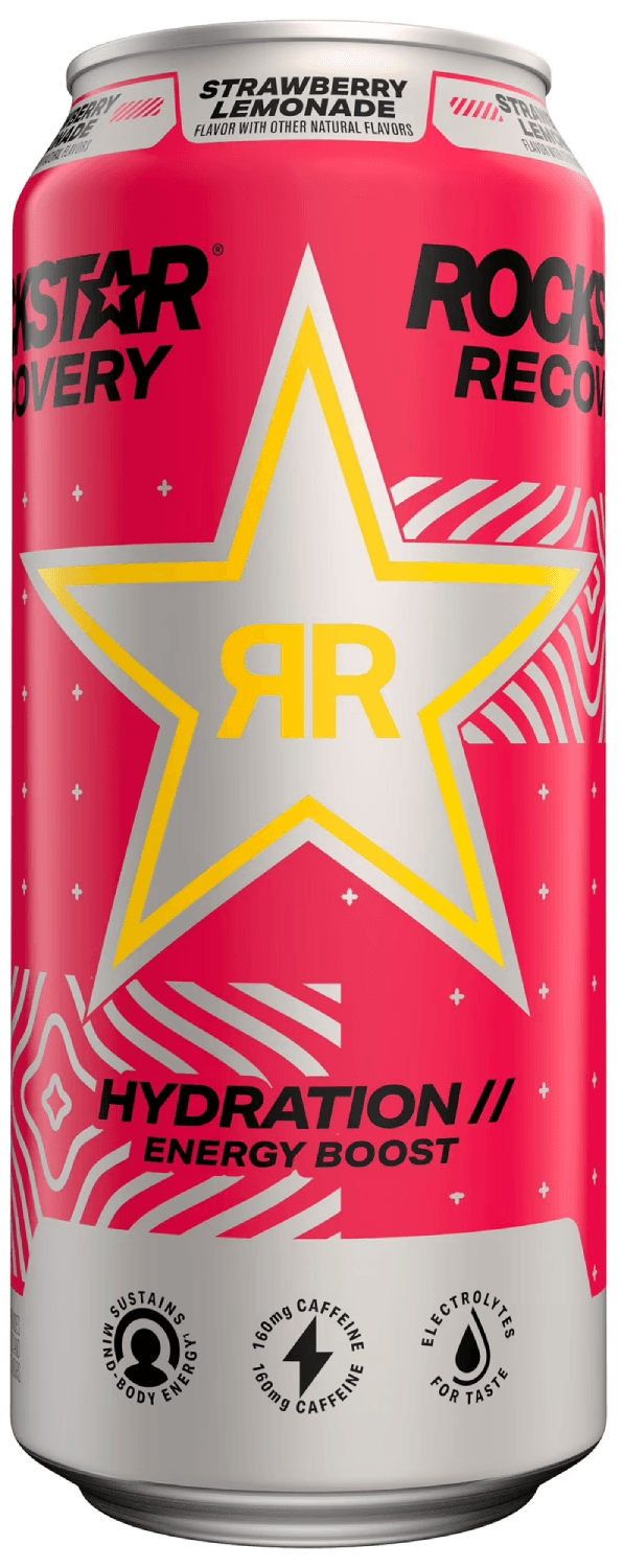 Rockstar Energy Recovery Strawberry Lemonade